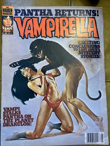 Vintage vampirella warren - #66,