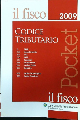 Codice tributario 2009 vv - codice, aa.vv