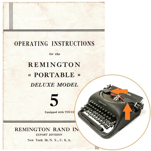Macchina scrivere remington - macchina,