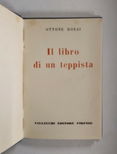 Ottone rosai libro di - ottone, il