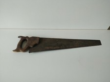 Antica Sega Da Falegname Originale Come Da Foto 60cmx 10 cm