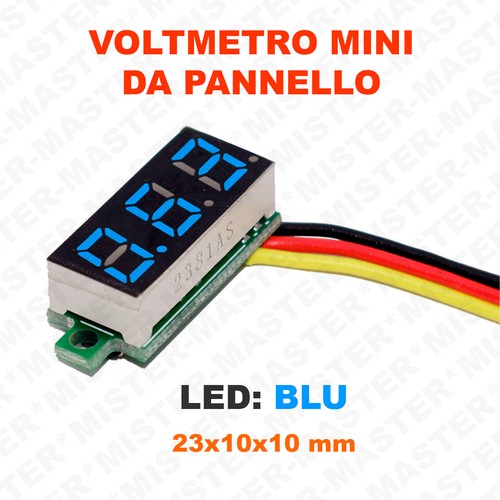 Voltmetro digitale pannello - voltmetro,