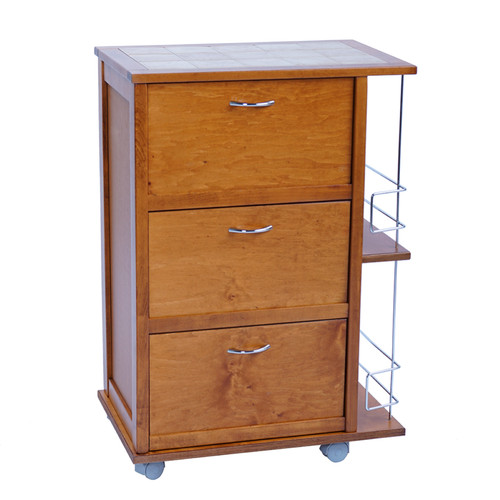 Carrello cucina con ante - con, a