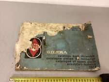 brochure depliant gilera 50 competizione 6V 50 5V enduro catalogo parti di ricam