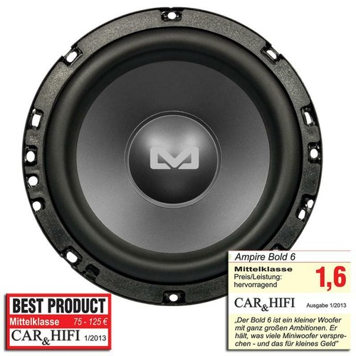 Ampire bold6 dvc subwoofer - ampire,
