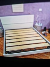 letto matrimoniale in legno