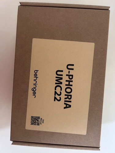 Behringer umc22 2x2 - behringer, usb