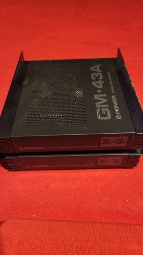 Amplificatori pioneer 43a - amplificatori, gm-43a