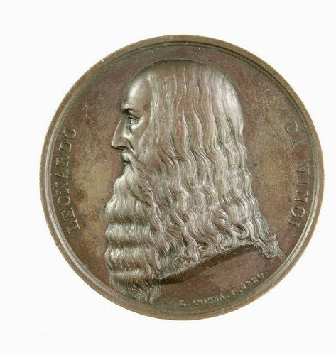 Md8 medaglia leonardo da - medaglia,
