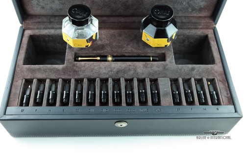 Omas black paragon con - con, set