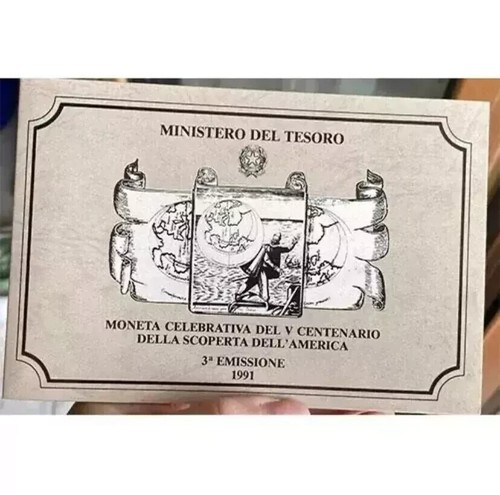 500 lire 1991 - 500,