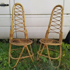 2 SEDIE DA CAMERA ANNI 50 / 60