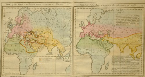 1813 grande mappa mondo - 1813,
