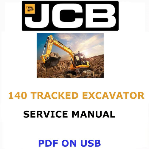 Jcb 140 escavatore - escavatore, cingolato