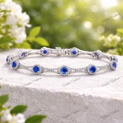 Bracciale tennis con ciondolo - bracciale,