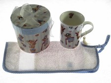 SET REGALO NEONATO AZZURRO IN