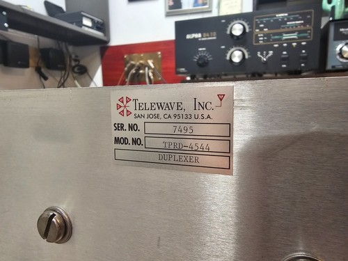 Telewave tprd 4544 - tprd-4544, pass