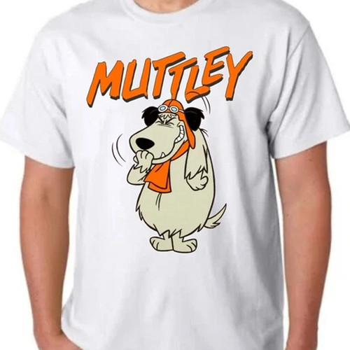 Shirt bianca muttley - t-shirt,