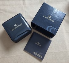 Chimento black necklace complete box  with warranty blank in good condition