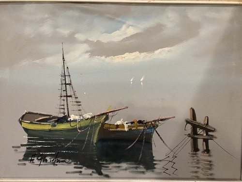 Dipinto quadro olio - su, di