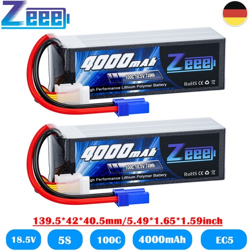 Zeee 5s batteria lipo - 2x,