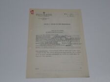 FORD 20 M-XL COUPE' 53 FNY CERTIFICATO DI OMOLOGAZIONE 1969 (73)