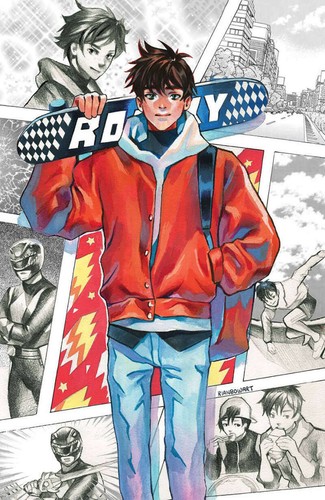 Copertina mighty morphin h - mighty,