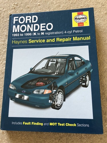 Ford mondeo haynes - mondeo, (1993-96)