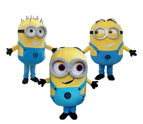 Mascotte minions giallo - mascotte,