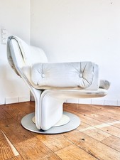 1 di 2 poltrone lounge bianco