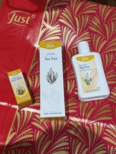 Olio  Tea Tree 10ml + Crema Tea Tree 100 Ml + Shampoo 125 Ml Set Just 🌲