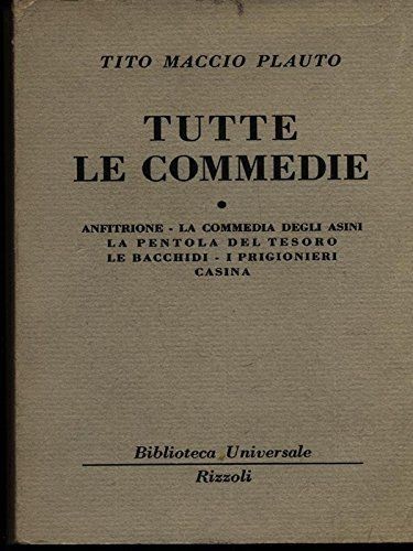 Bur tutte commedie - commedie., vol