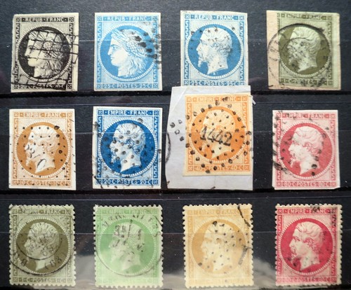 Francia 12 francobolli - francia,