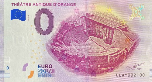 Banconota euro teatro antico - banconota, 0
