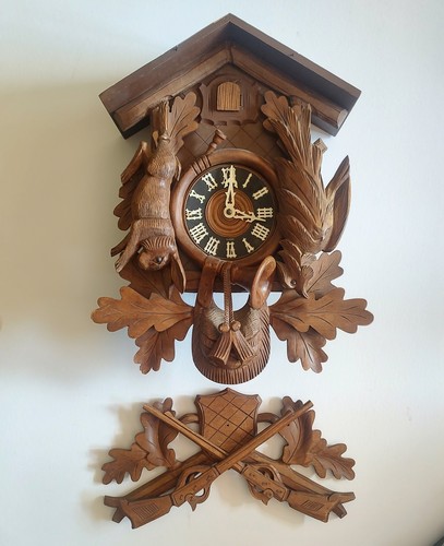 Antico orologio cucù - antico, a