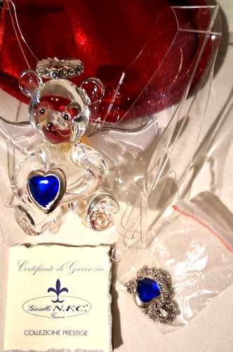 Orsetto alato con cuore - alato,