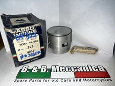 PISTONE ASSO PER PINASCO PIAGGIO VESPA APE 50 DIAMETRO 55.2 NO SEEGER (DF322)