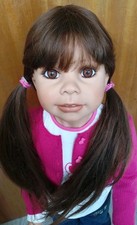 Bambola artistica "Tanja" Monika Levenig., incl. certificato 