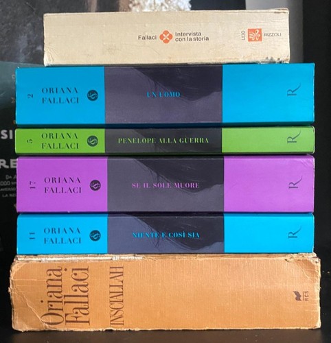 Oriana fallaci libri - fallaci, 6