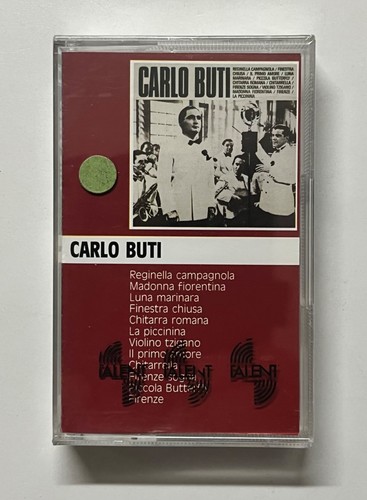 Carlo buti musicassetta - buti,