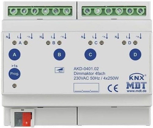 Attuatore dimmer knx volte - dimmer, 4