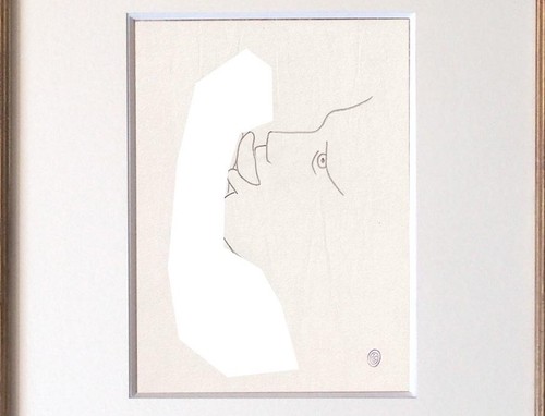 Jean cocteau drawing male - cocteau,