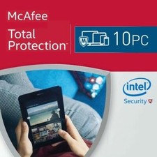 McAfee Total Protection 2025 10 DISPOSITIVI 1 anno PC EU KEY 2024 IT EU