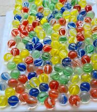 1000 BIGLIE DI VETRO 1.6cm BELLISSIME e RARE..Anni 70-80-90..da COLLEZIONE