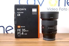 SONY FE 35mm F1.4 G MASTER usato