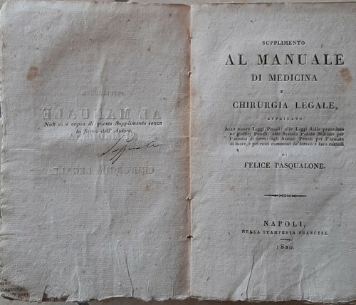 Supplemento manuale di - supplemento,