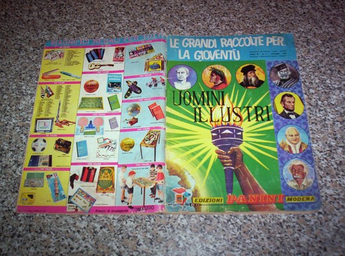 Album uomini illustri - album, panini