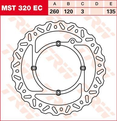 Rotore freno trw moto cross - trw, ec