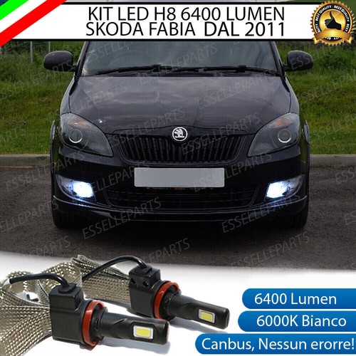 Kit full led skoda fabia - full, h8