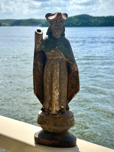Statua santo policroma - santo,